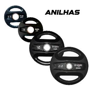 Kit Anilhas Olimpicas OriGym TPU (200 Kg)